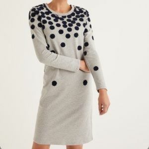 NWT Boden Sweatshirt Dress sz. 6